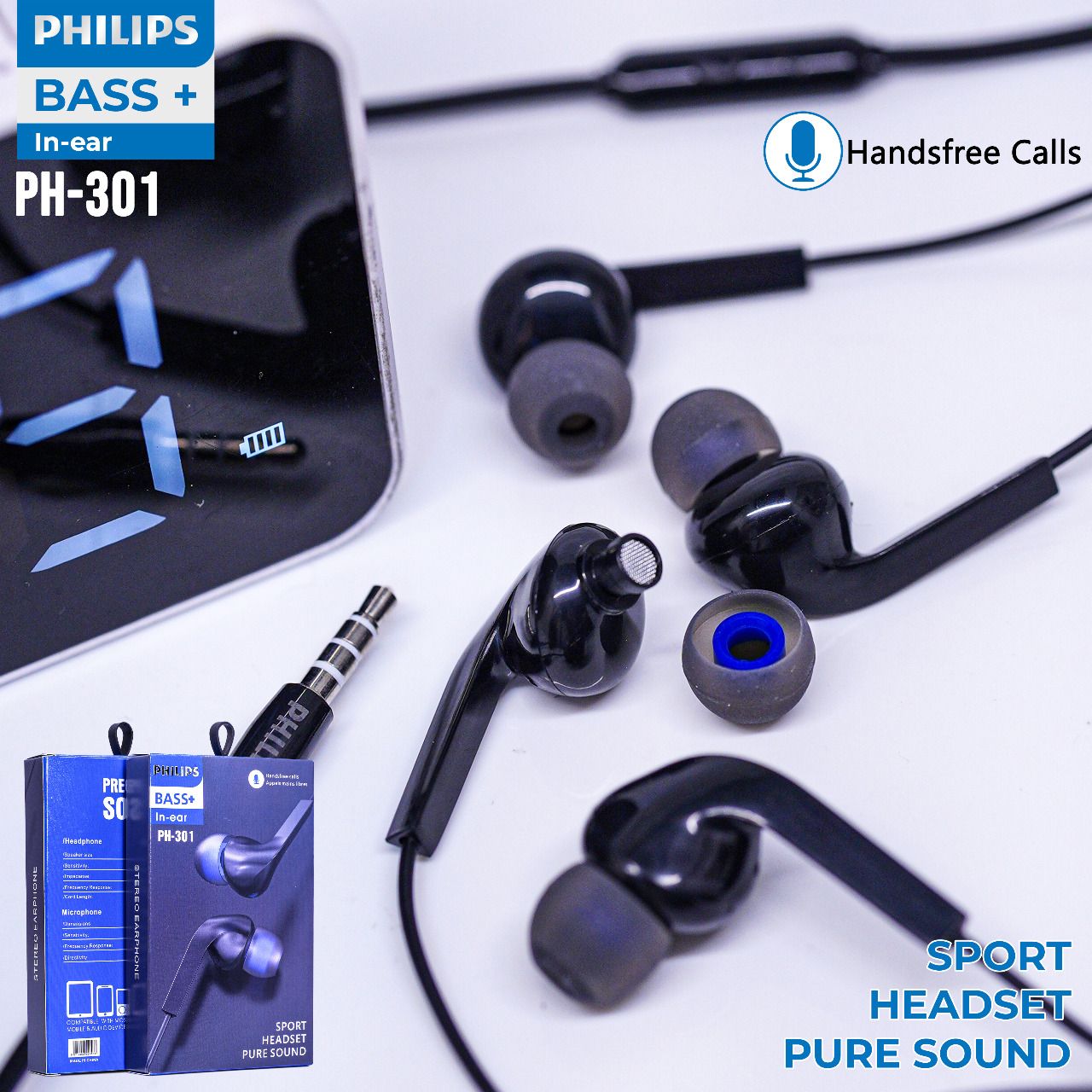 HEADSET PREMIUM PHILIPS PH-301